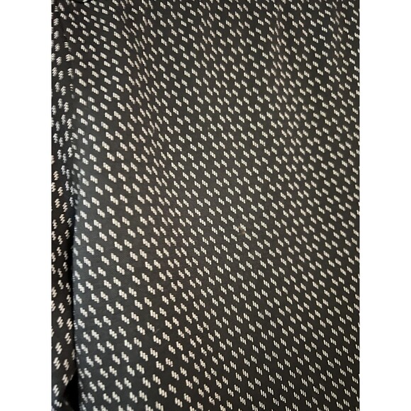 Express Shirt Mens XL Black White Pattern Button Up Long Sleeve Modern Casual - Picture 5 of 7